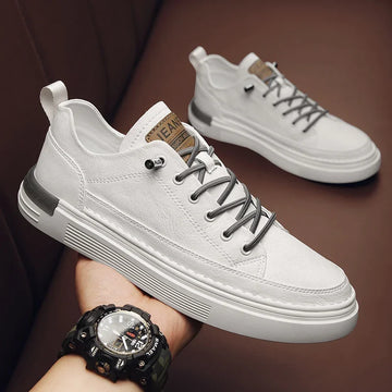 Xajzpa Men's Leisure Classic Sports Shoes Platform: A New Comfortable Flat Shoe for Sliding Men's Sports Shoes